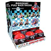 Nintendo Mario Kart Wii Pull Back Racers Display Box