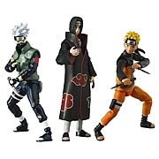 Naruto Shippuden 4-Inch Series 1 Action Figure Set