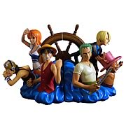 One Piece Bookends Statue
