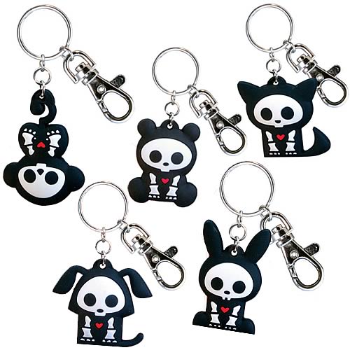 Skelanimals Glow-in-the-Dark Keychain Case