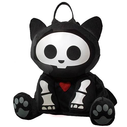 Skelanimals Kit (Cat) 12-Inch Backpack