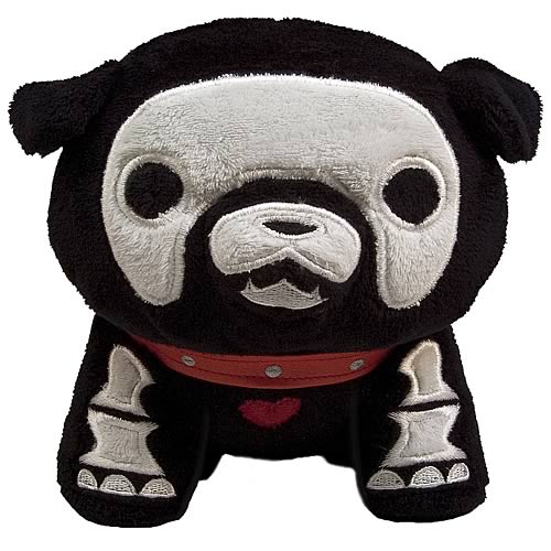 Skelanimals Maxx (Bulldog) 6-Inch Beanie Plush