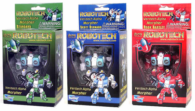 Robotech Alpha Morphers Set