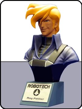 Robotech Roy Fokker Mini-Bust