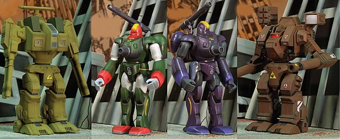 Robotech Attack Mecha Set