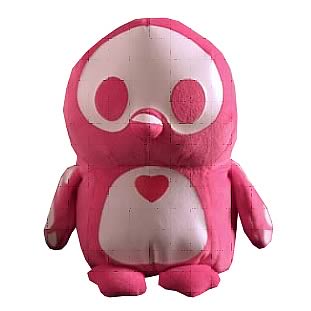 Skelanimals Valentine Pen (Penguin) 6-Inch Plush