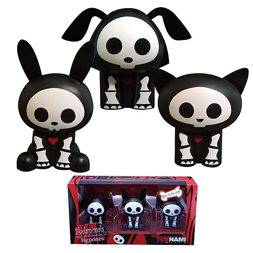 Skelanimals PVC Figure Box Set