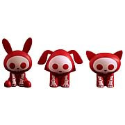 Skelanimals Cute As Hell Red PVC Figure Box Set