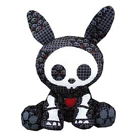 Skelanimals Dead in Plaid Jack (Rabbit) Plush