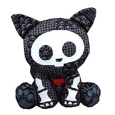 Skelanimals Dead in Plaid Kit (Cat) Plush