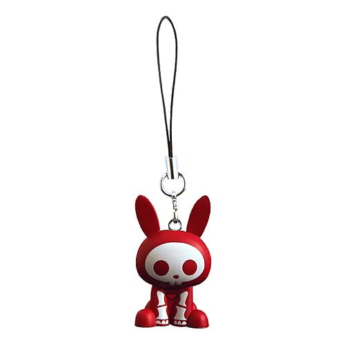 Skelanimals Jack (Rabbit) Red Mobile Phone Charm