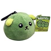 Mameshiba Series 2 Green Pea 4-Inch Clip-On on Plush