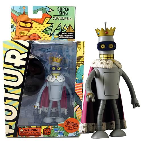 Futurama Super King Bender Action Figure