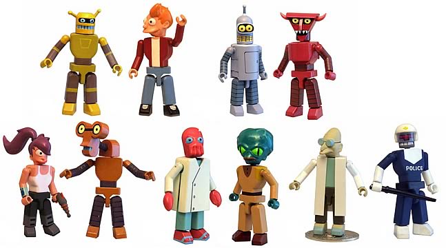 Futurama I-MEN Series 1 Set