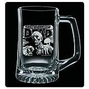 Walking Dead Dead Rules Premium Etched Glass Stein