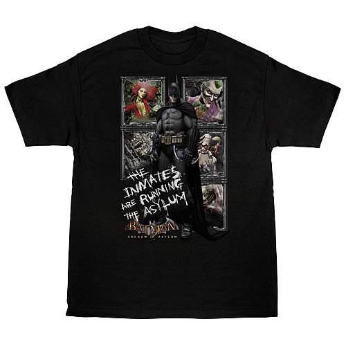 Batman Arkham Asylum Running the Asylum T-Shirt