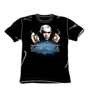 Battlestar Galactica Classic Three Character T-Shirt