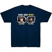 Star Trek T-Shirt: Know Your Spock T-Shirt