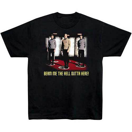 Star Trek T-Shirt: TOS Crew Beam Me Out