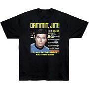 Star Trek T-Shirt: All of the Above McCoy