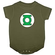 Green Lantern Logo Onesie