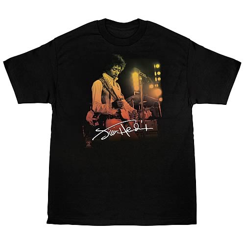 Jimi Hendrix Live on Stage T-Shirt