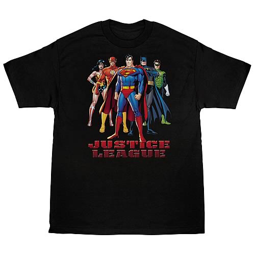 Justice League In League T-Shirt