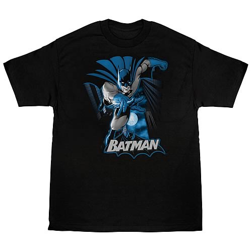 Batman Blue and Grey T-Shirt