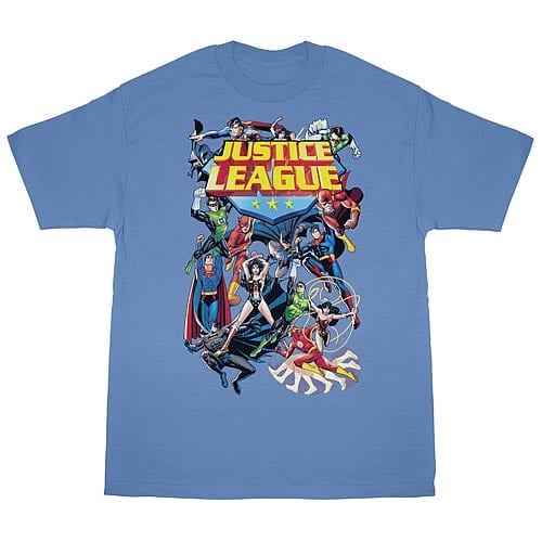 Justice League League a Plenty T-Shirt