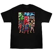 Justice League Panels T-Shirt
