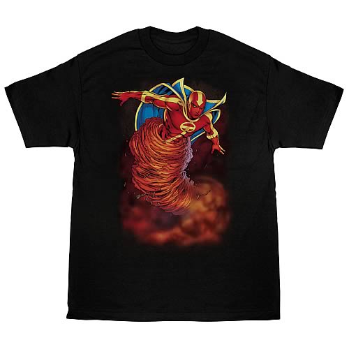 Justice League Tornado Cloud T-Shirt