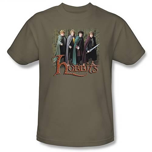 Lord of the Rings Hobbits Green T-Shirt