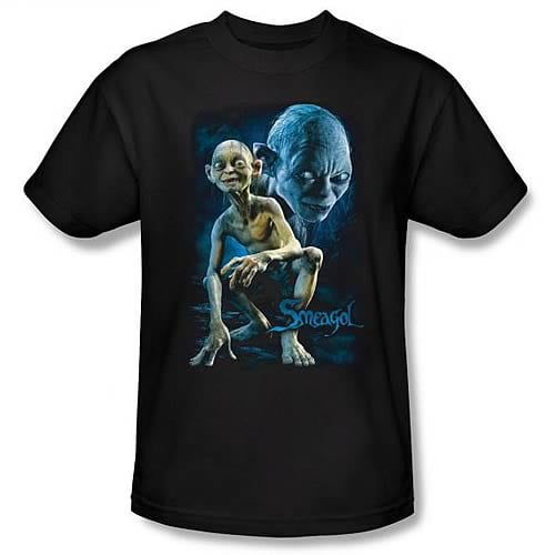 Lord of the Rings Smeagol Black T-Shirt