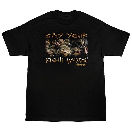 Labyrinth Say Your Right Words T-Shirt