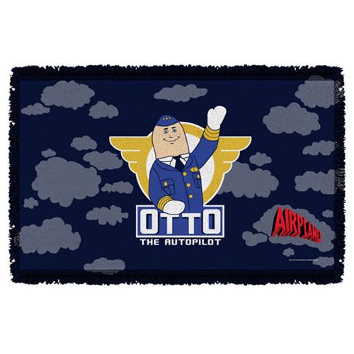 Airplane Otto Woven Tapestry Throw Blanket