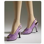 Tonner Nu Mood High Heel Purple Sparkle Doll Accessory