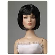 Tonner Nu Mood Black Angle Cut Wig Doll Accessory