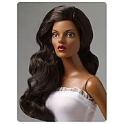 Tonner Nu Mood Brown Side Part Wave Wig Doll Accessory