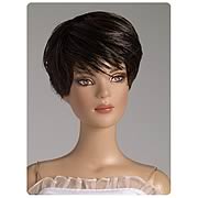 Tonner Nu Mood Brown Jagged Cut Wig Doll Accessory