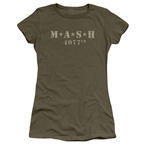 MASH 4077th Logo Juniors T-Shirt