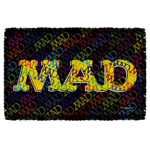 MAD Magazine So Much Mad Woven Tapestry Throw Blanket
