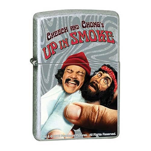 Cheech and Chong Up in Smoke Street Chrome Zippo Lighter