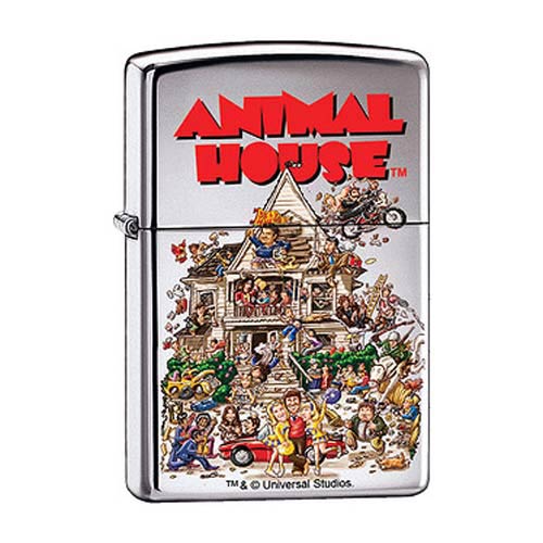 Animal House Movie Poster High Polished Chrome Zippo Lighter
