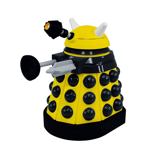 Doctor Who Titans Yellow Eternal Paradigm Dalek Vinyl Figure