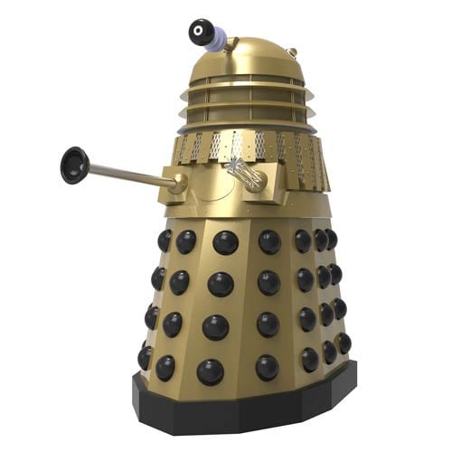 Doctor Who Day of the Daleks Gold Edition Dalek Statue