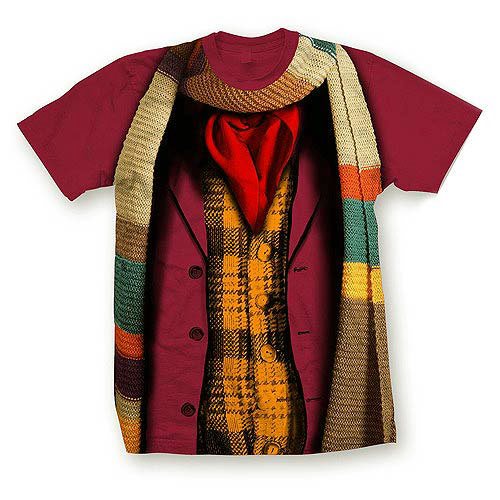 Doctor Who 4th Doctor Costume T-Shirt