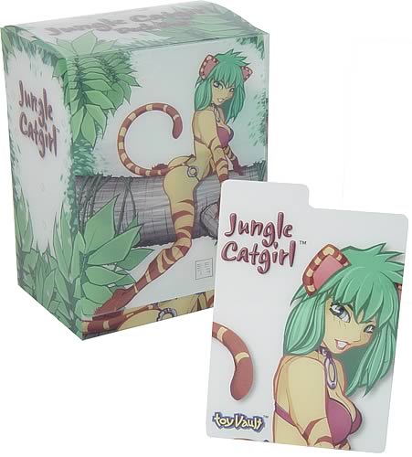 Jungle Catgirl Deck Box
