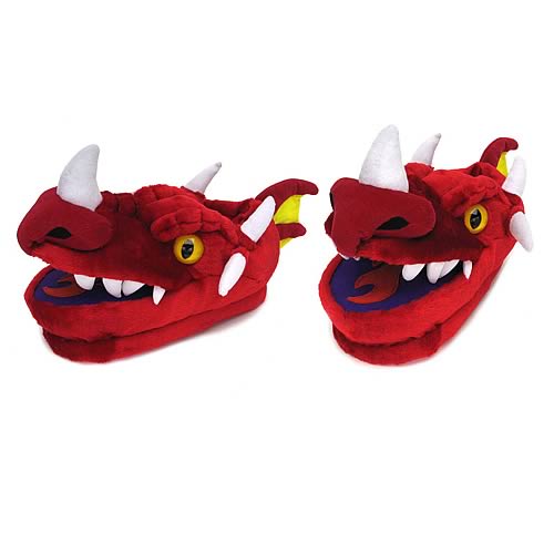 Dragon Plush Slippers