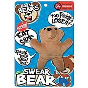 Swear Bear Classic Talking Plush Key Chain
