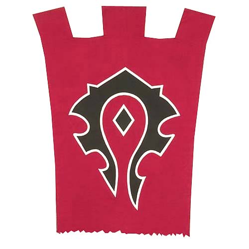 World of Warcraft Horde War Flag Replica